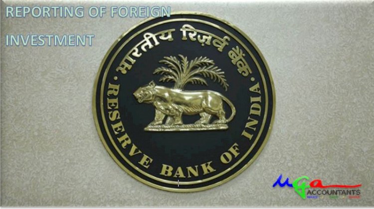 REPORTING OF FOREIGN INVESTMENT THROUGH  NEW FORM FIRMS OF RBI